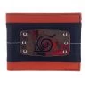 Naruto Shippuden Hidden Leaf Village Metal Badge Bi-fold Wallet
