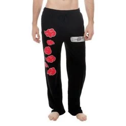 Naruto Shippuden Itachi Headband And Leaf Clouds Lounge Pants Sleepwear