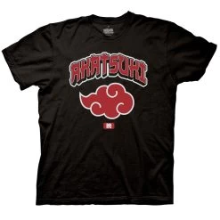 Naruto Shippuden Akatsuki Cloud Officially Licensed Adult T-Shirt