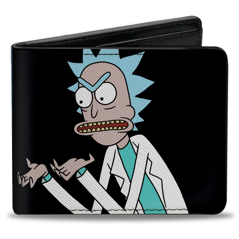 Rick And Morty Pose Bi-Fold Wallet 1 Rick And Morty Pose Bi-Fold Wallet