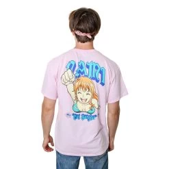 One Piece Nami Cat Burglar With Back Print Officially Licensed Adult T-Shirt -Anime Peripherals opas2356bt 4