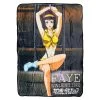 Cowboy Bebop Faye Valentine Cuffed Fleece Throw Soft Lightweight Blanket 45x60 Inches