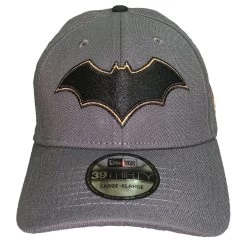 New Era 39THIRTY Fitted Hat DC Comics Batman Rebirth Logo 80th Size S/M