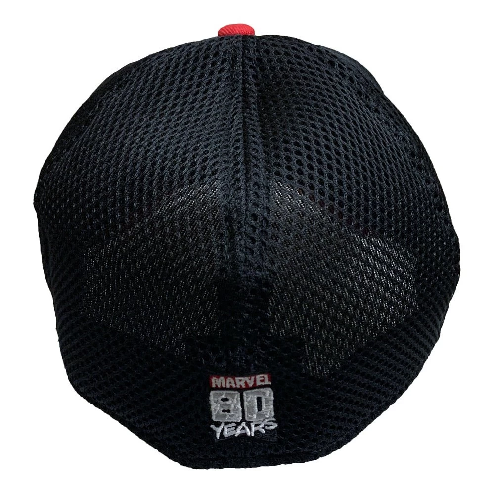 New Era 39THIRTY Fitted Hat Marvel Neo Logo 80th Size L/XL 2 New Era 39THIRTY Fitted Hat Marvel Neo Logo 80th Size L/XL - Image 2