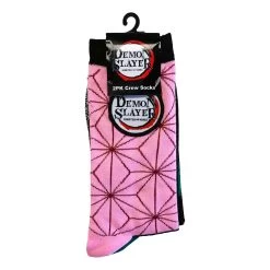 Demon Slayer 2 Pack - Nezuko & Tanjiro Character Pattern Anime Crew Socks 6 Demon Slayer 2 Pack - Nezuko & Tanjiro Character Pattern Anime Crew Socks -Anime Peripherals photo jul 14 10 53 55 am