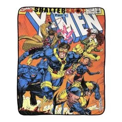 Marvel X-Men 90'S Shattershot Fleece Throw Blanket