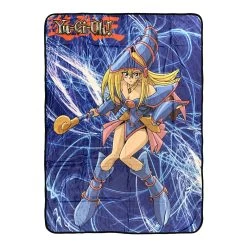 Yu-Gi-Oh! Dark Magician Girl Fleece Throw Blanket 45in. By 60in.
