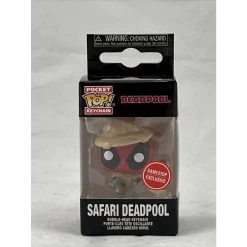 Funko Pop! Keychain Marvel Safari Deadpool Exclusive Vinyl Figure
