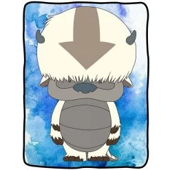 Avatar The Last Airbender Appa Nickelodeon Fleece Throw Blanket 45in By 60in