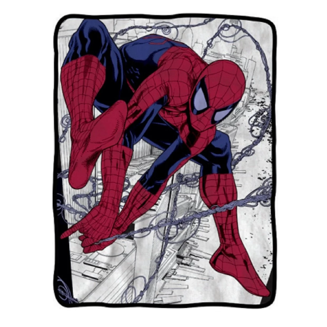 Spider-Man Webslinger Marvel Flannel Fleece Throw Super Soft Lightweight Fleece Blanket 45x60in 1 Spider-Man Webslinger Marvel Flannel Fleece Throw Super Soft Lightweight Fleece Blanket 45x60in