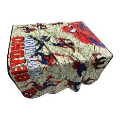 Spider-Man Beyond Amazing 60th Marvel Flannel Throw Super Soft Fleece Blanket 45x60in -Anime Peripherals spidermandates2