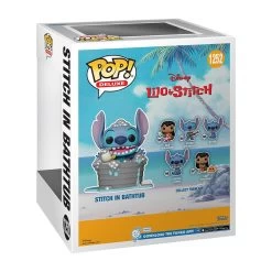 Funko Pop! Deluxe Disney: Lilo & Stitch - Stitch In Bathtub 6-in 2022 Hot Topic Expo Exclusive -Anime Peripherals stitch3