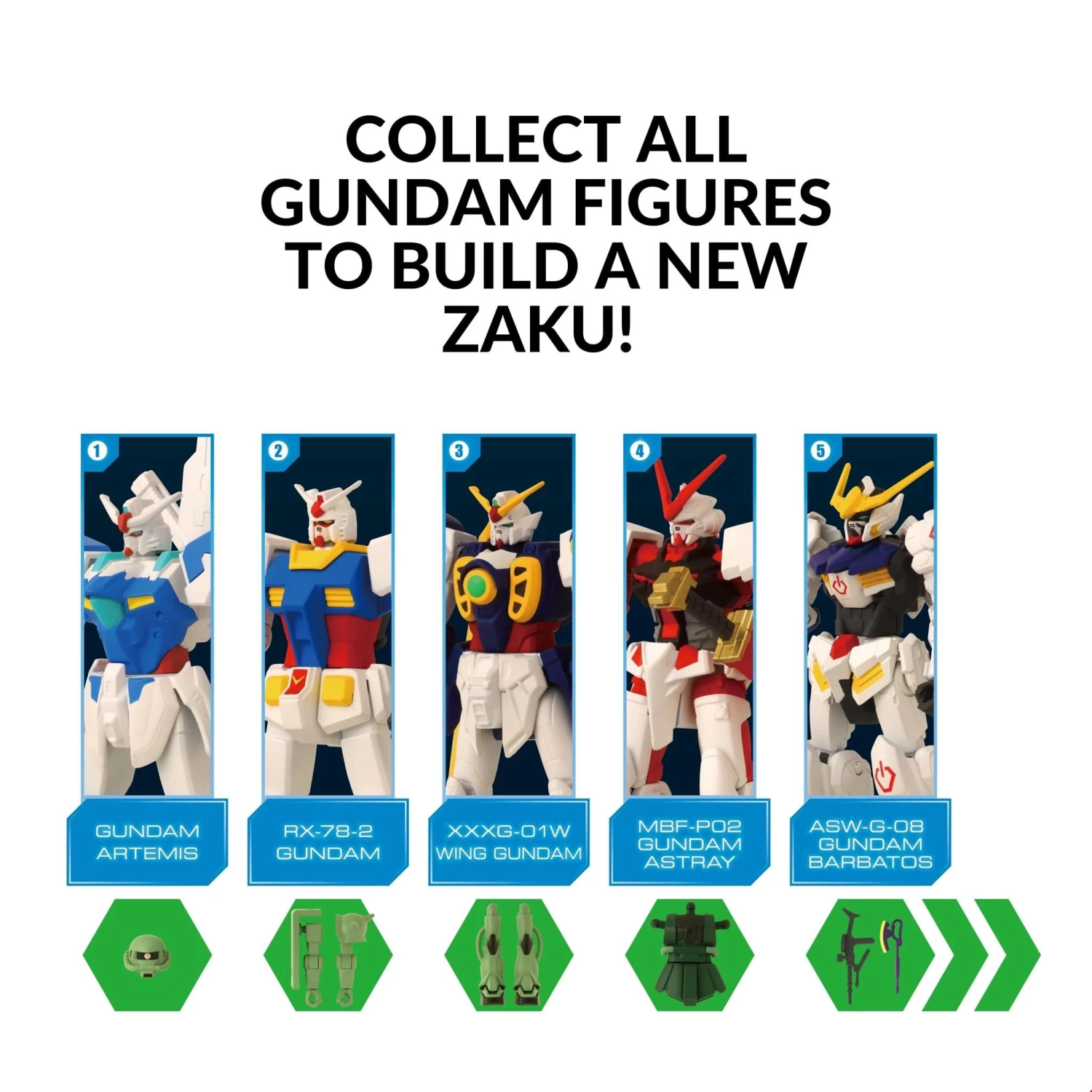 Gundam Infinity - Wing Gundam 4.5" Figure 2 Gundam Infinity - Wing Gundam 4.5" Figure - Image 2