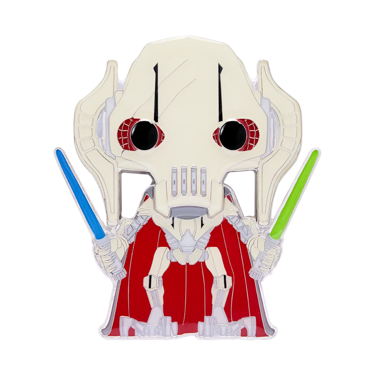 Funko Pop! Pins: Star Wars - General Grievous Glow-In-The-Dark Pin 1 Funko Pop! Pins: Star Wars - General Grievous Glow-In-The-Dark Pin