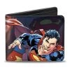 DC COMICS Superman Flying Pose With Shield Bi-fold Wallet