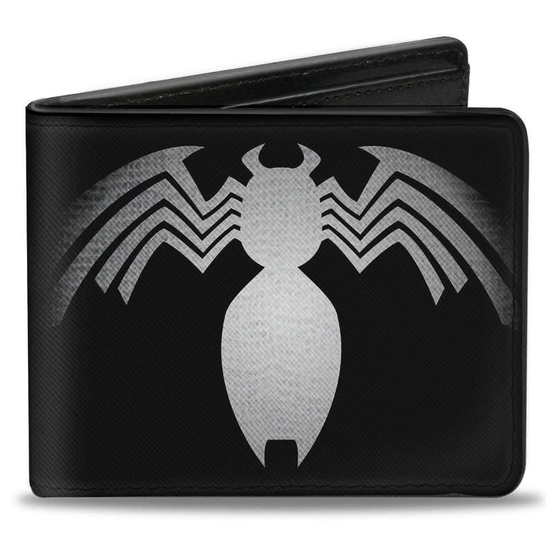 Venom Logo Spider-Man Marvel Comics Adult Bi-Fold Wallet 1 Venom Logo Spider-Man Marvel Comics Adult Bi-Fold Wallet