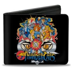 Thundercats Classic Series Group Pose Title Bi-Fold Wallet