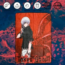 Tokyo Ghoul Ken Kaneki Rinkaku Kagune Fleece Throw Soft Lightweight Blanket 45x60 Inches 10 Tokyo Ghoul Ken Kaneki Rinkaku Kagune Fleece Throw Soft Lightweight Blanket 45x60 Inches -Anime Peripherals tokyo 1 photoroom 2