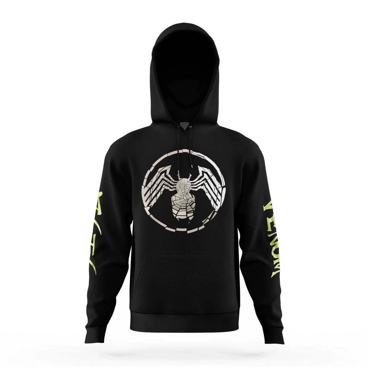 Venom Shatter Symbol With Kanji Marvel Pullover Hoodie 1 Venom Shatter Symbol With Kanji Marvel Pullover Hoodie