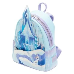 Loungefly Disney Frozen Princess Castle Womens Mini Backpack Purse -Anime Peripherals wdbk2226 lfdisneyfrozenprincesscastleminibackpack0197quarter1000x