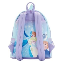 Loungefly Disney Frozen Princess Castle Womens Mini Backpack Purse -Anime Peripherals wdbk2226 lfdisneyfrozenprincesscastleminibackpack0199back1000x