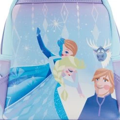 Loungefly Disney Frozen Princess Castle Womens Mini Backpack Purse -Anime Peripherals wdbk2226 lfdisneyfrozenprincesscastleminibackpack0201detail1000x
