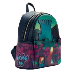 Loungefly Disney Brave Princess Merida Castle Mini Backpack Womens Shoulder Bag Purse -Anime Peripherals wdbk2369 lfdisneybraveprincesscastleseriesminibackpack0466side21000x