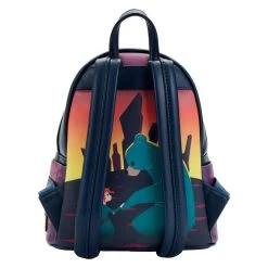 Loungefly Disney Brave Princess Merida Castle Mini Backpack Womens Shoulder Bag Purse -Anime Peripherals wdbk2369 lfdisneybraveprincesscastleseriesminibackpack0475back1000x