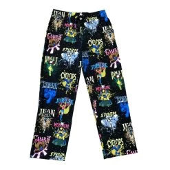 X-Men The Animated Series Characters All Over Marvel Lounge Pants