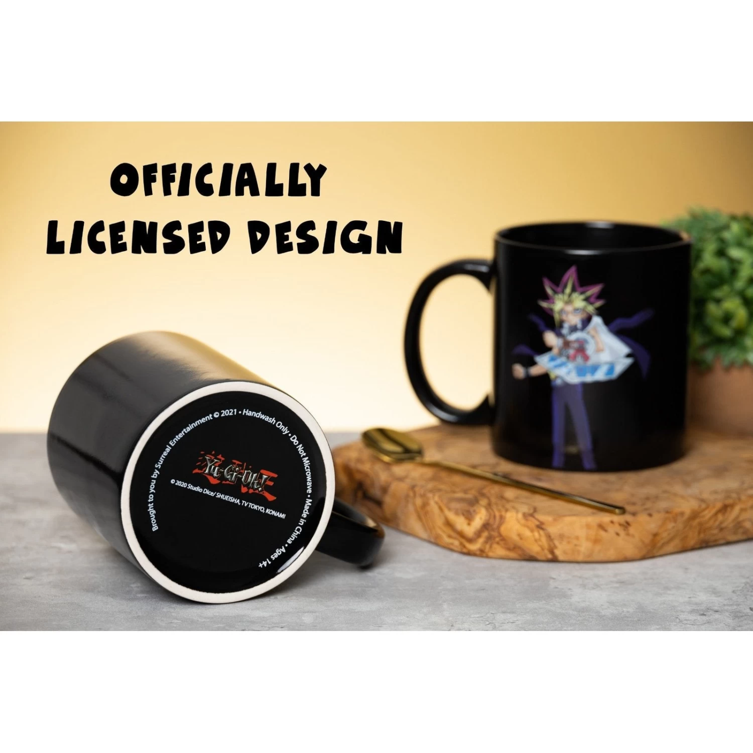 YU-GI-OH Yugi And Dark Magician 15 Oz. Heat Change Ceramic Coffee Mug 1 YU-GI-OH Yugi And Dark Magician 15 Oz. Heat Change Ceramic Coffee Mug