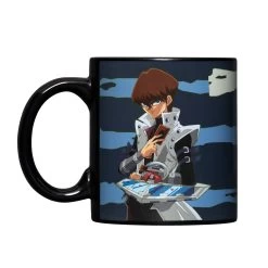 YU-GI-OH Seto Kiaba And Blue Eyes White Dragon 15 Oz. Heat Change Ceramic Coffee Mug