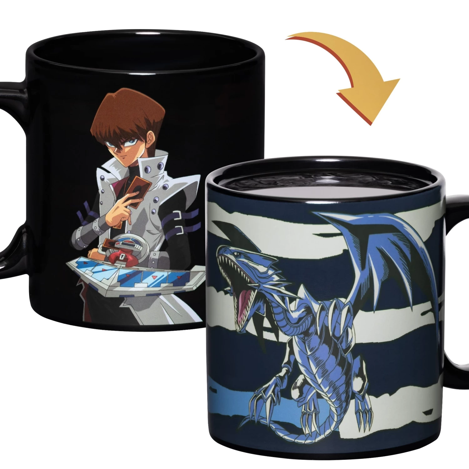 YU-GI-OH Seto Kiaba And Blue Eyes White Dragon 15 Oz. Heat Change Ceramic Coffee Mug 5 YU-GI-OH Seto Kiaba And Blue Eyes White Dragon 15 Oz. Heat Change Ceramic Coffee Mug - Image 5